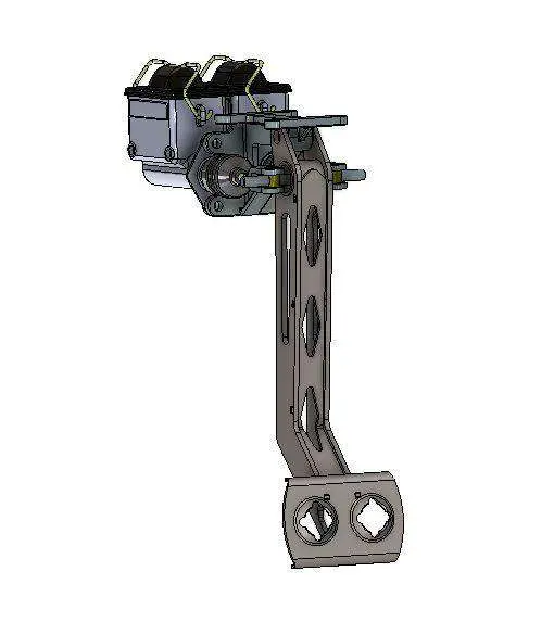 Paul Horschel Signature Series - 10:1 Wilwood Forward Swing Brake Pedal 1
