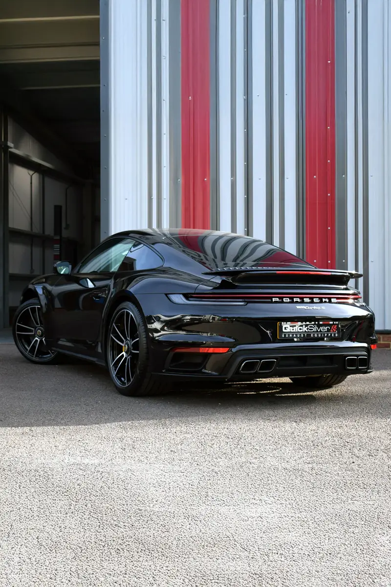 Porsche 911 992 Turbo/Turbo S Quicksilver Titan Sport Exhaust 1