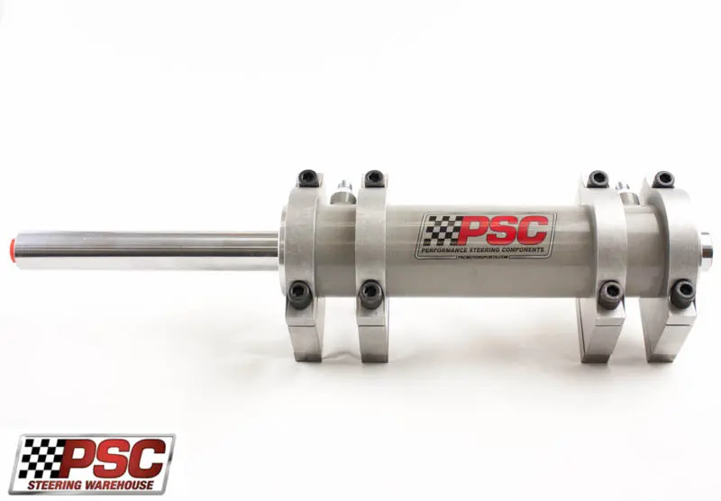 Psc Sc2217k1 - 3.0" X 9.0" Stroke Double Ended Steering Cylinder With 4 Clamps 1