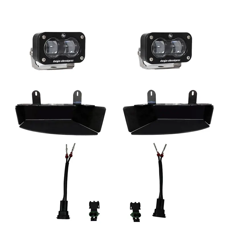 Ram S2 Sae Fog Pocket Light Kit Ram 19-Present 2500/3500 Baja Designs 1
