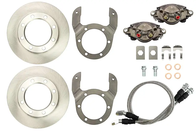 Ruffstuff Specialties Chevy/ Dodge Front Dana 60 Kingpin Axle 3/4 Ton Disc Brake Conversion Kit 1
