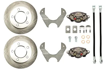 Ruffstuff Specialties Ford 9" Weld On Disc Brake Conversion Kit, 3.0" Axle Tube 1