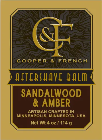 Sandalwood & Amber Aftershave Balm 1