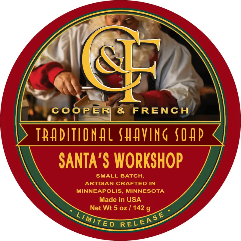 Santa's Workshop Shaving Soap 1