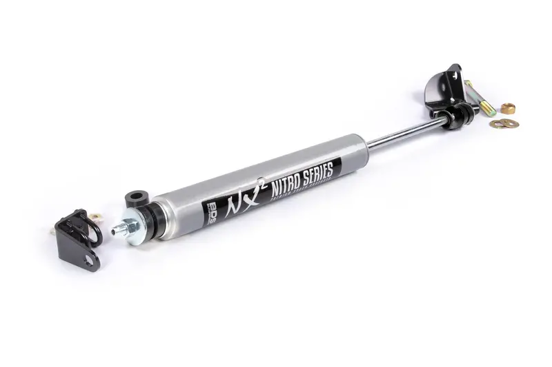 Single Steering Stabilizer Kit W/ Nx2 Shock Ford F150 04-08 4Wd With Bds Strut Spacers 1
