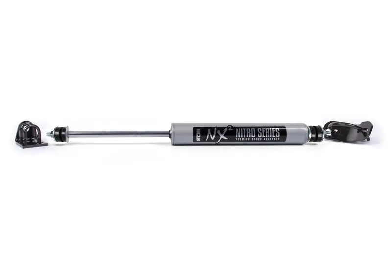 Single Steering Stabilizer Kit W/ Nx2 Shock Jeep Cj Series And M38a1 41-86 1