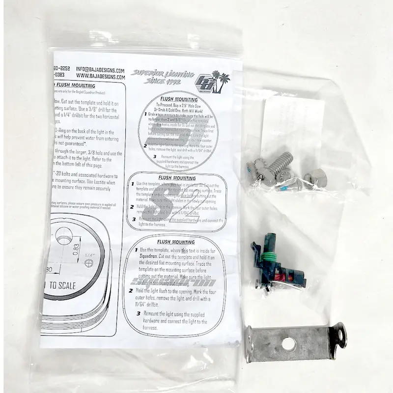 Squardron/S2 Series Parts Bag Baja Designs 1