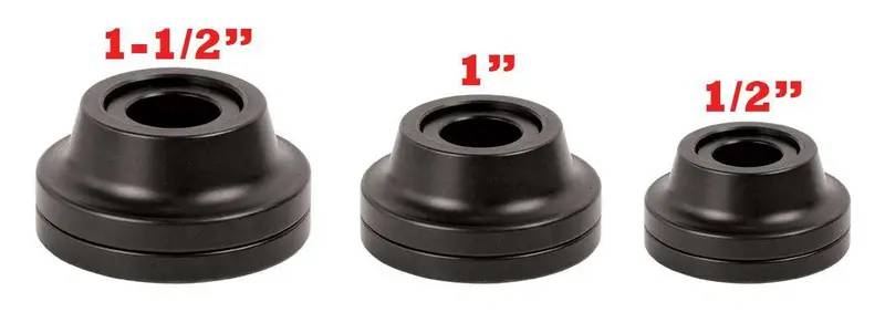 Tmr Dimple Die 3 Piece "Starter" Set 1