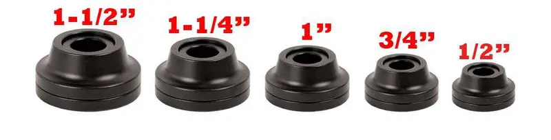 Tmr Dimple Die 5 Piece "Craftsman" Set 1