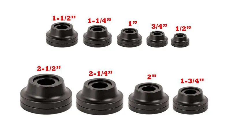 Tmr Dimple Die 9 Piece "Deluxe" Set 1