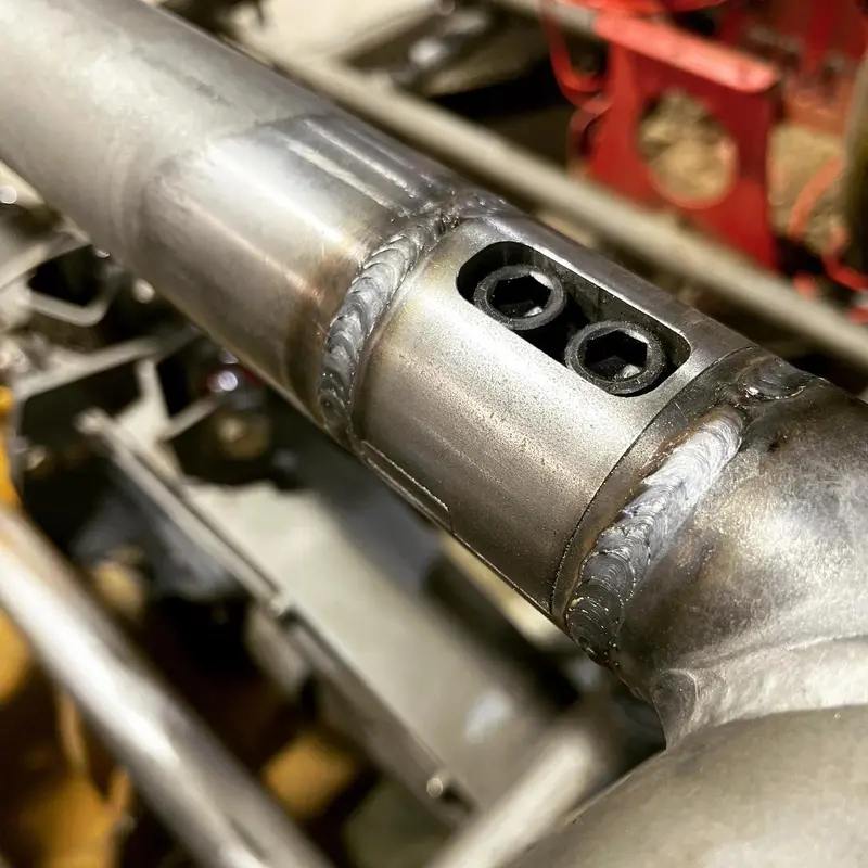 Tmr Interlocking Id Tube Clamp - Round 2