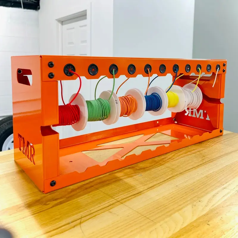 Tmr Large Wire Spool Organizer Rack 1