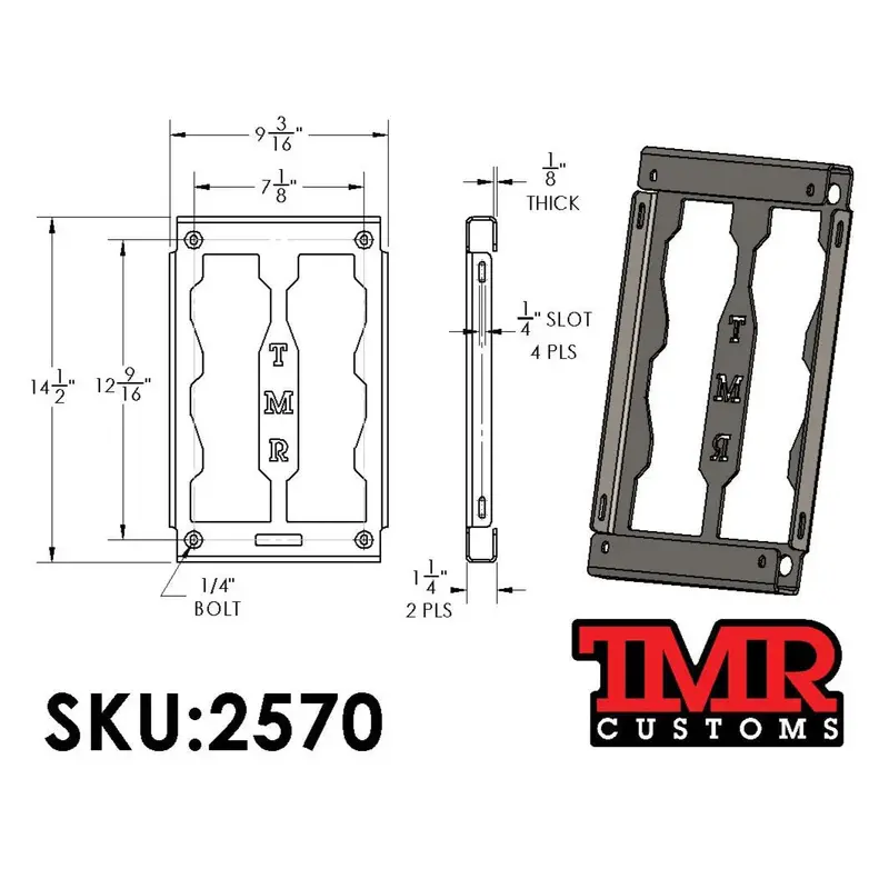 Tmr Milwaukee Packout Single Mount - Universal 2