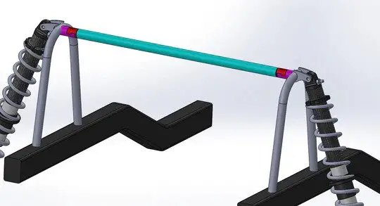 Tmr Universal Shock Hoop Brace Kit 1