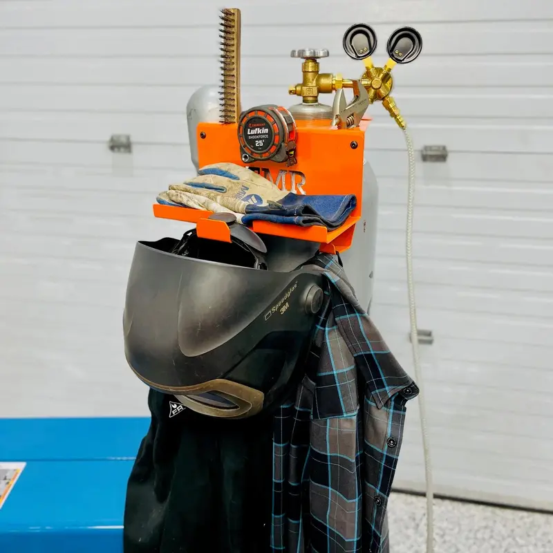 Tmr Weld Bottle Organizer - Gloves/Coats/Helmet 1