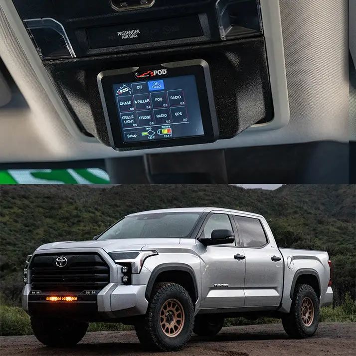 Touchscreen Bantamx Vehicle Kit - Toyota 2022-On Tundra Spod 1