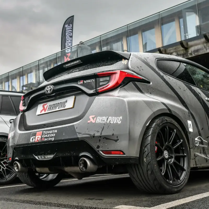 Toyota Gr / Grmn Yaris | Akrapovic | Slip-On Race Line (Titanium) 2