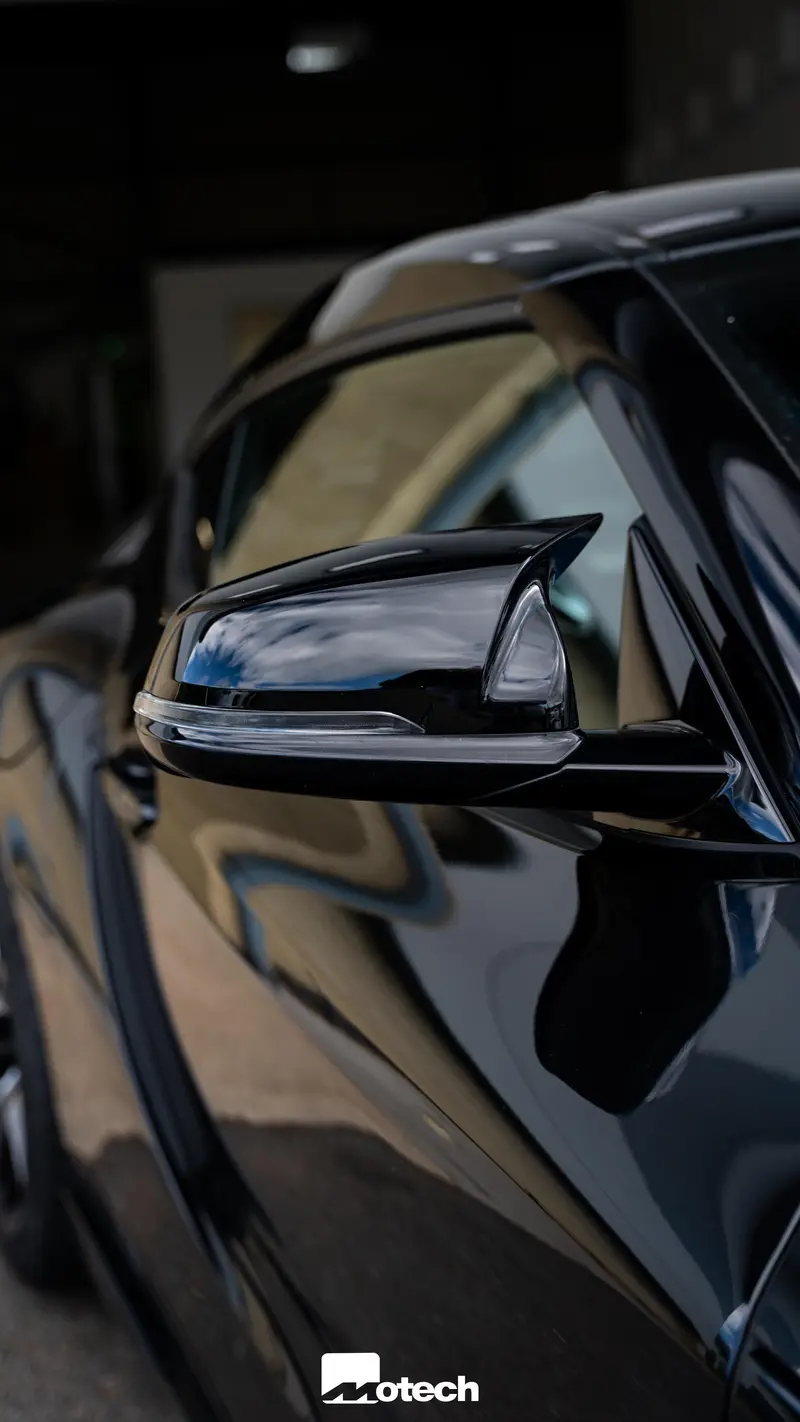 Toyota Supra Gr M Style Gloss Black Mirror Covers 1