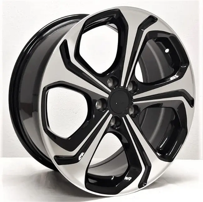 Tuner Wheels 660Bm / Black/Machine Face (Honda) 1