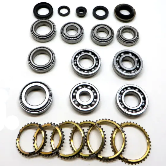 W5m51 Transmission Bearing/Seal Kit W/Synchro Rings 03-06 Mitsubishi Lancer 5-Speed Manual Trans Awd Usa Standard Gear 1