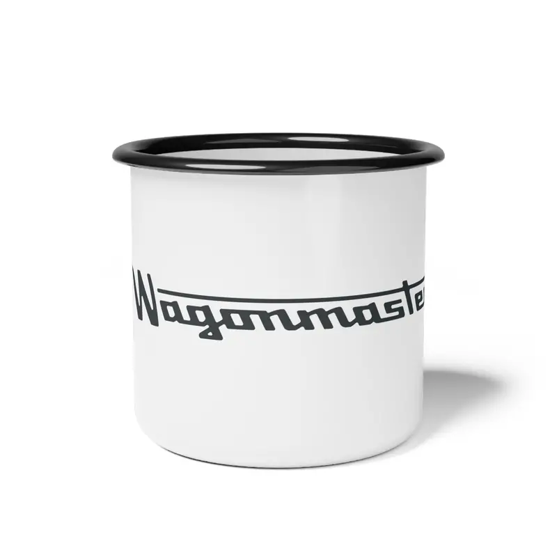 Wagon-Inspired Enamel Camp Cup | Perfect For Camping, Outdoors, Picnics, Gifts, And Adventure Lovers 1
