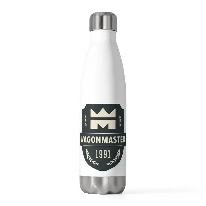 Wagonmaster 1991 Insulated Water Bottle — 20Oz Stainless Steel Travel Flask 1
