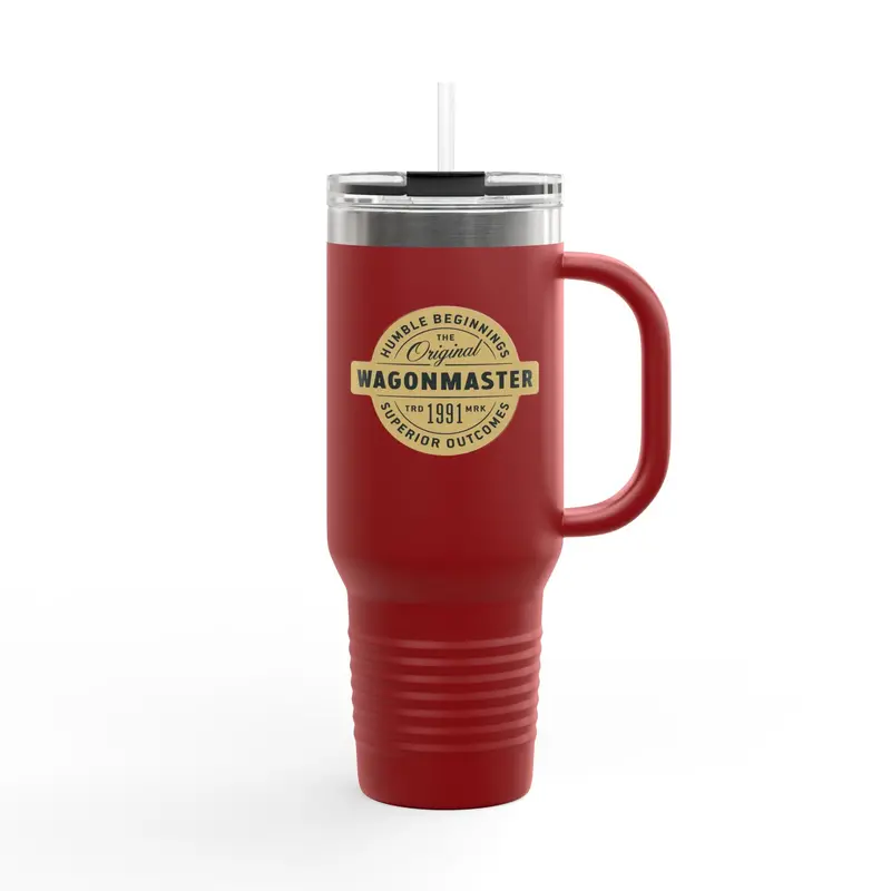Wagonmaster 40Oz Insulated Travel Mug With Handle 4