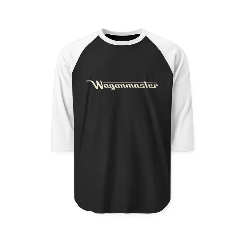 Wagonmaster Logo Raglan Shirt - Black 1