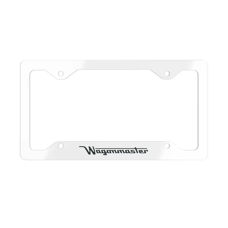 Wagonmaster Metal License Plate Frame 1