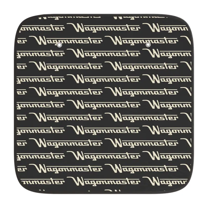 Wagonmaster Pattern Car Sun Shade – Uv-Blocking Windshield Protector 1