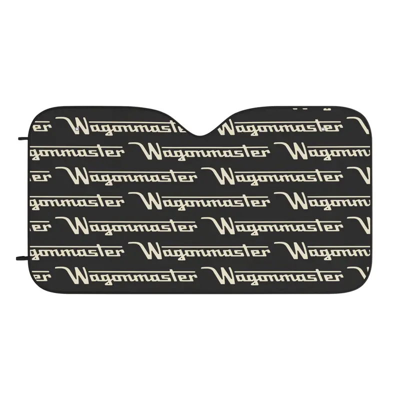 Wagonmaster Pattern Car Sun Shade – Uv-Blocking Windshield Protector 2