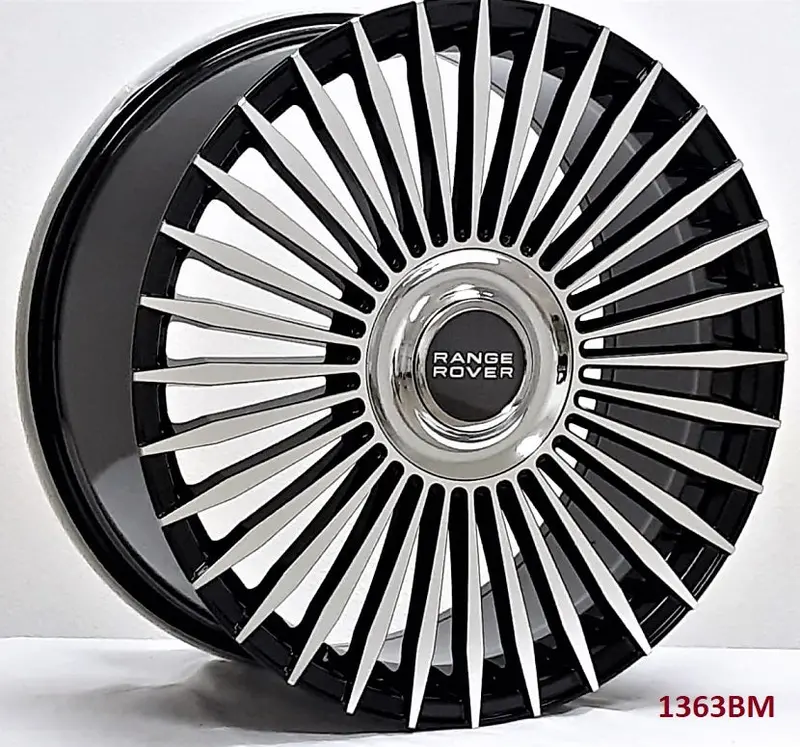 Wheels For Land/Range Rover. Model: Ff1363bm Flow Forged (2023 & Newer Range Rover) 1