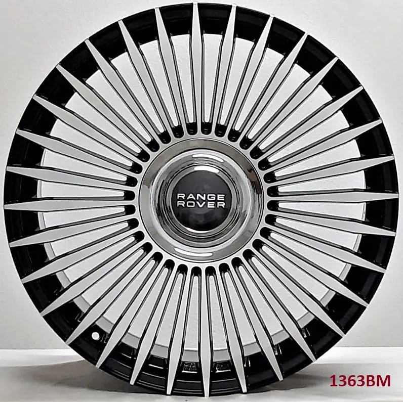 Wheels For Land/Range Rover. Model: Ff1363bm Flow Forged (Sold As Set Only) 2