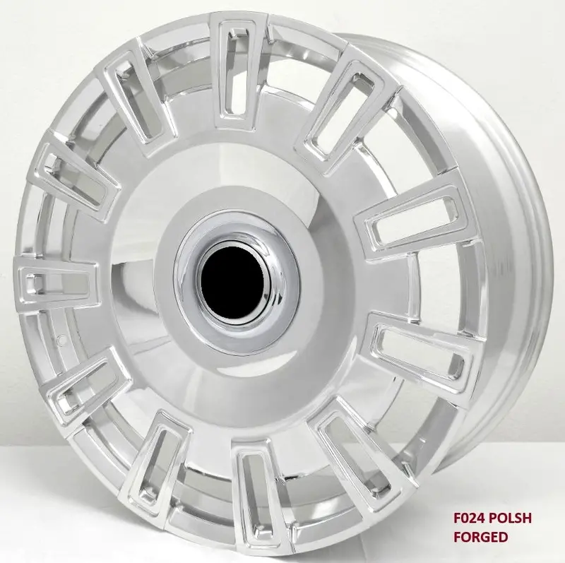 Wheels For Rolls Royce. Model F024p. Forged (Sold As Set Only ) 3