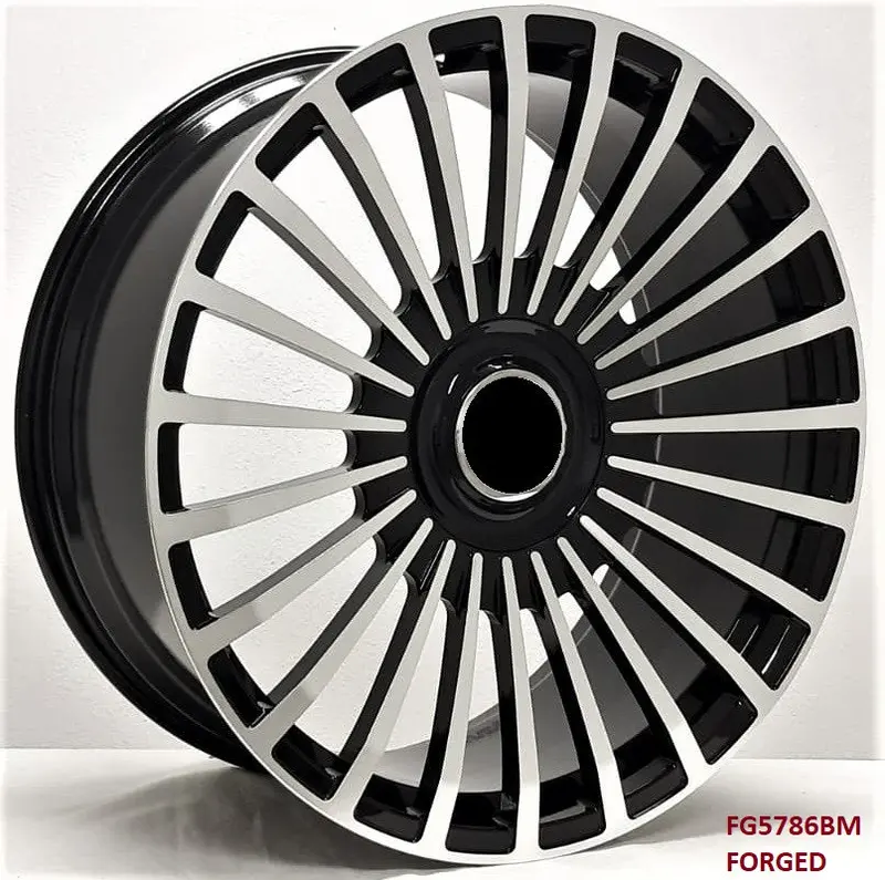 Wheels For Rolls Royce. Model F5786bm. Forged 1