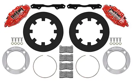 Wilwood Utv6 Red Front Brake Kit Xp1000 And Rs1 2