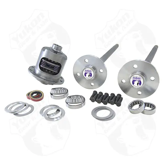 Yukon 79-93 Mustang Axle Kit 31 Spline 4 Lug Axles W/ Duragrip Positraction Yukon Gear & Axle 1