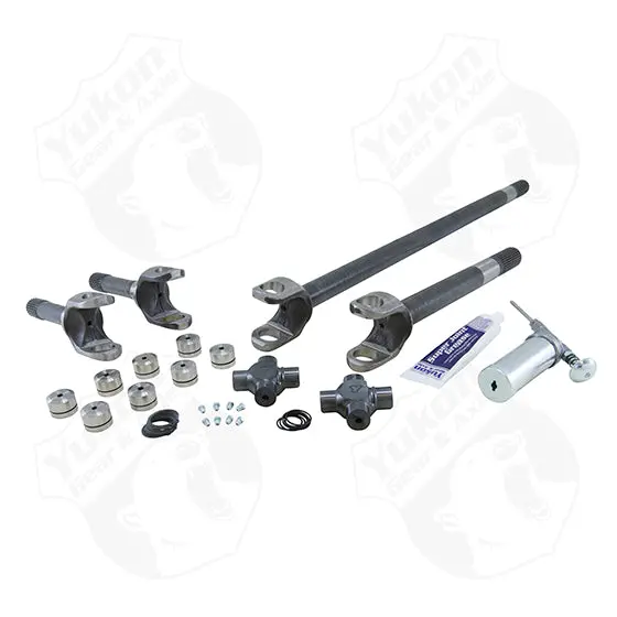 Yukon Axle Kit 4340 Chrome-Moly Replacement For 07-17 Dana 30 Front Non-Rubicon Jk W/Superjoints Yukon Gear & Axle 1