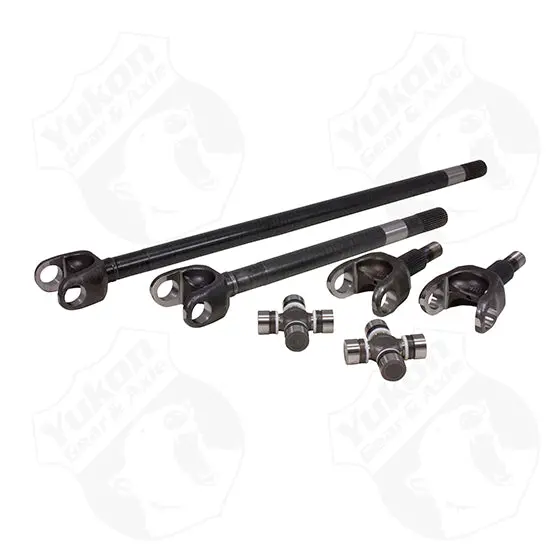Yukon Front Axle Kit 4340 Chrome-Moly Replacement For 72-81 Dana 30 Jeep Cj With 27 Splines Spicer U-Joints Yukon Gear & Axle 1