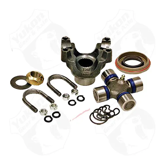 Yukon Replacement Trail Repair Kit For Dana 60 With 1350 Size U Joint And U-Bolts Yukon Gear & Axle 1