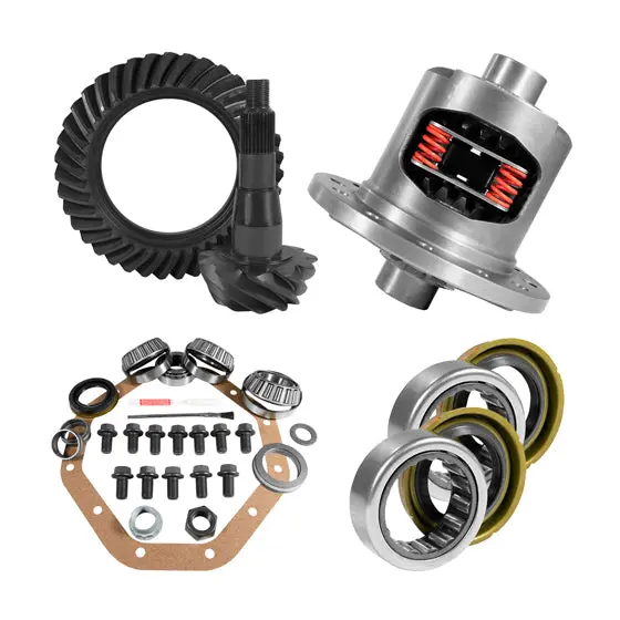Zf 9.25 Inch Chy 3.21 Rear Ring And Pinion Install Kit Positraction Axle Bearings And Seals Yukon Gear & Axle 1