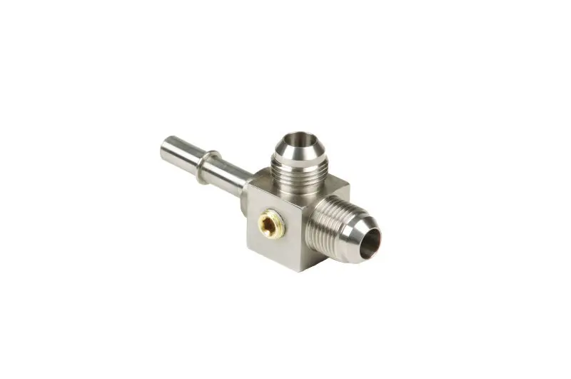Aeromotive 3/8-Inch Male Quick-Connect Tee Fitting For High-Flow Fuel Systems 1