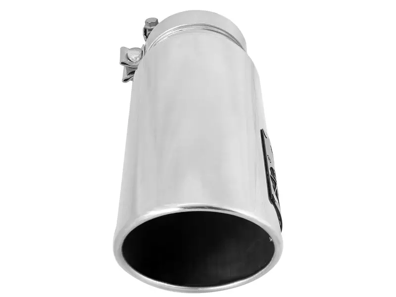 Afe Mach Force Xp Universal Exhaust Tip – 4In Inlet × 5In Outlet × 12In Length – Polished Stainless Steel 2