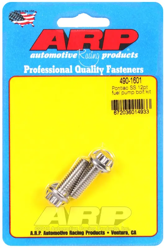 Arp 12-Point Fuel Pump Bolt Kit For Pontiac Ss 1