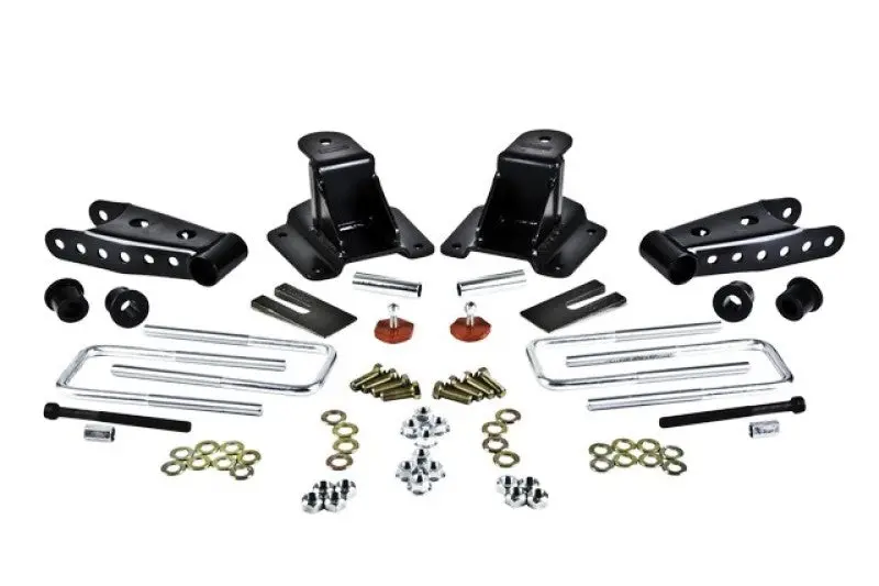 Belltech 4-Inch Shackle And Hanger Kit For 1994–2000 Dodge Ram 3500 1