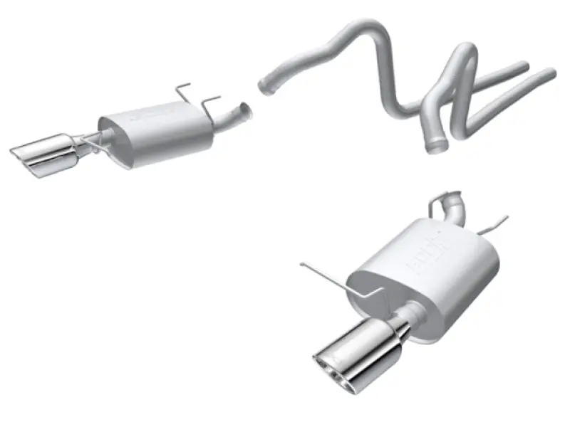 Borla 2011 Ford Mustang 3.7L 6Cyl 6Spd Rwd Ss S-Type Catback Exhaust 2