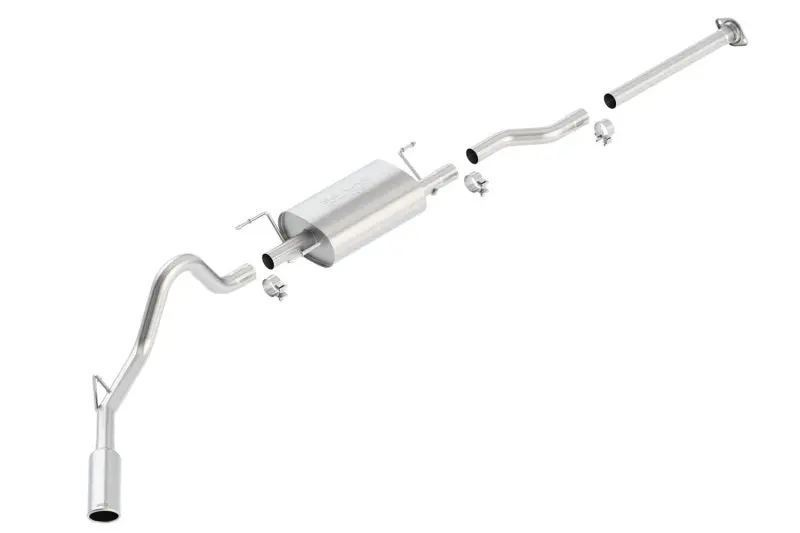 Borla Cat-Back Exhaust System For 2005–2012 Toyota Tacoma 4.0L (2Wd/4Wd, Regular/Crew/Short Bed, Automatic/Manual) 1