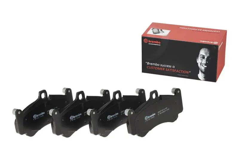 Brembo Ceramic Nao Rear Brake Pads For 2003 Saab 9-3 — Oe-Equivalent Premium Replacement 1
