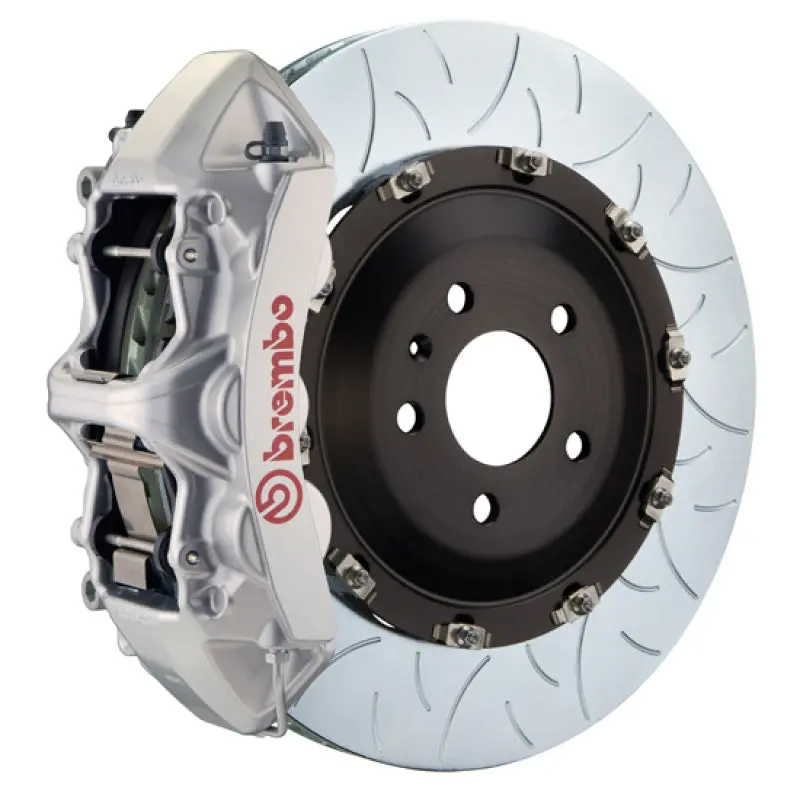 Brembo Gt Big Brake Kit – Front, 6-Piston Calipers With 405X34Mm Two-Piece Slotted Rotors, For 2003–2008 Sl55 Amg 1