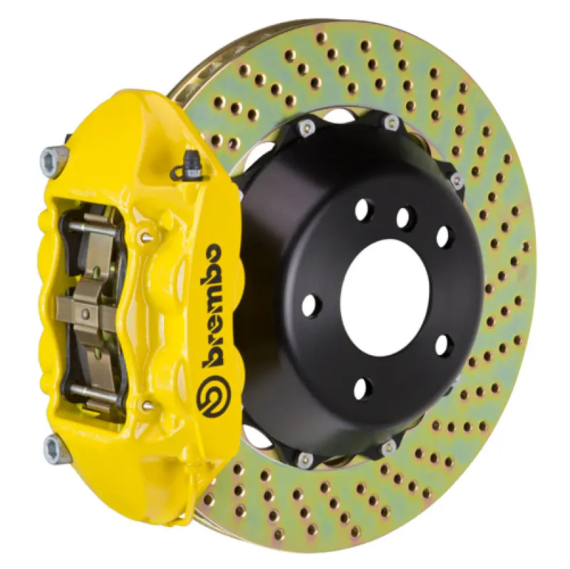 Brembo Gt Big Brake Kit – Rear, 380×28Mm Drilled Two-Piece Rotors & 4-Piston Calipers For 2007–2013 Bmw X5 1